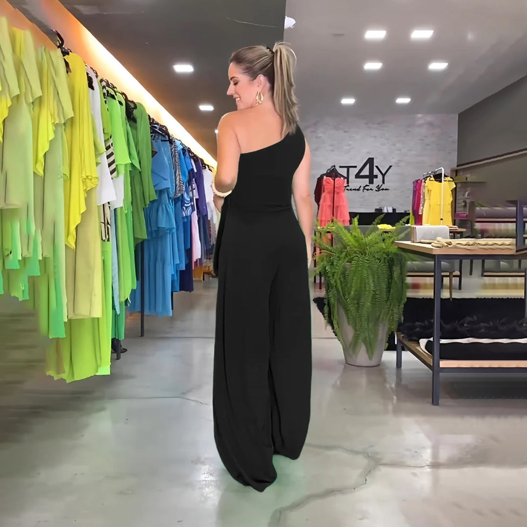 MARIE - Stijlvolle jumpsuit met één schouder