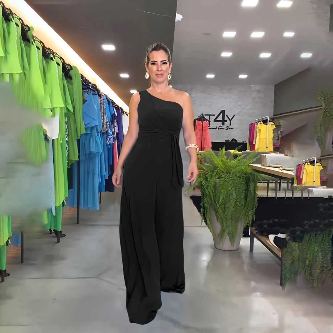 MARIE - Stijlvolle jumpsuit met één schouder