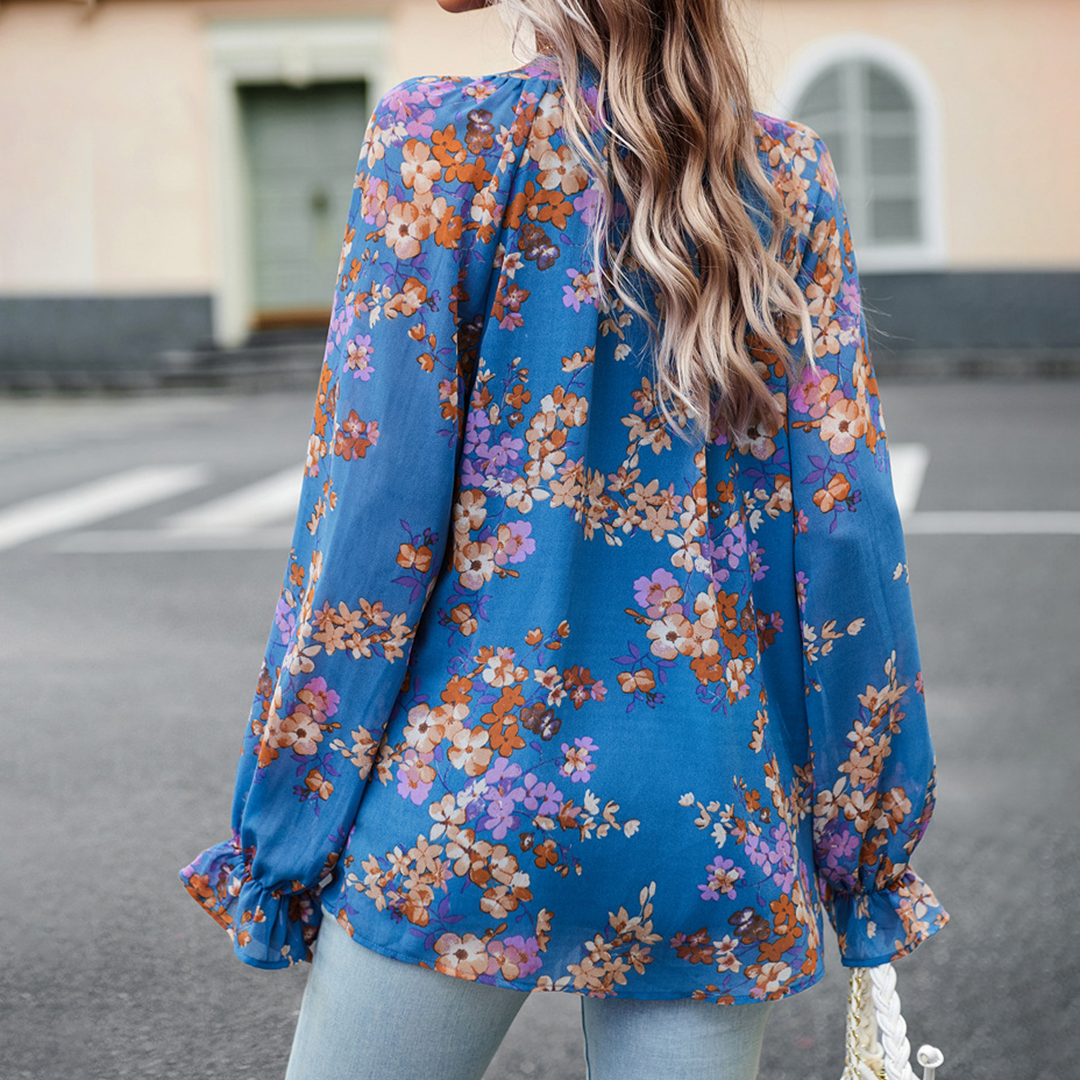 LEA - Trendy bloemenblouse