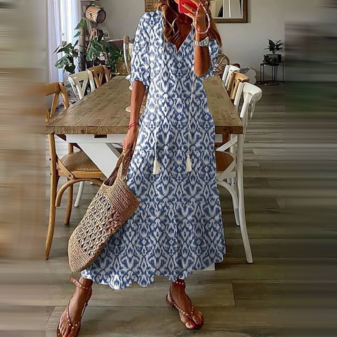 MARIEKE - Boho maxi jurk