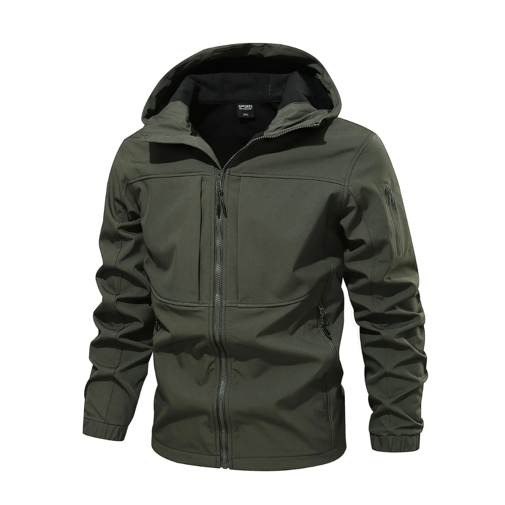 CARLO - Comfortabele hoodie jas voor heren