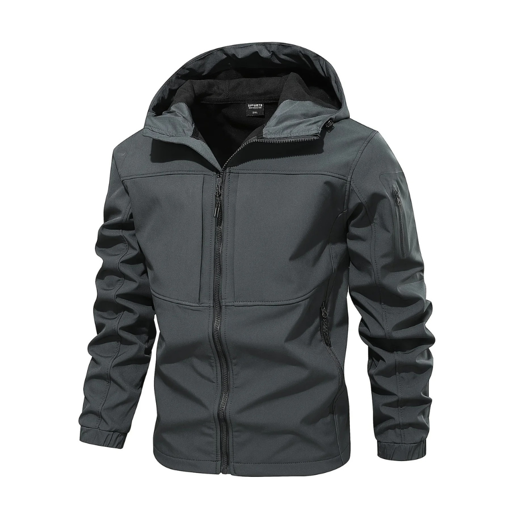 CARLO - Comfortabele hoodie jas voor heren