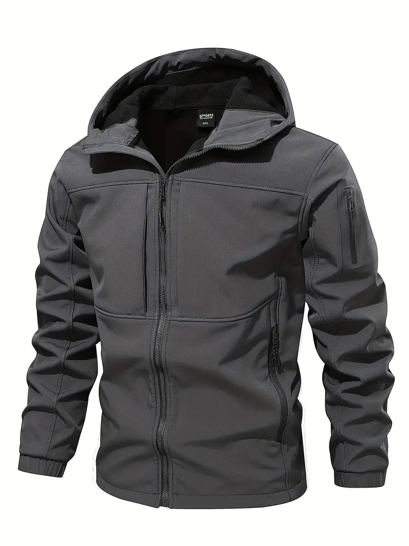 CARLO - Comfortabele hoodie jas voor heren