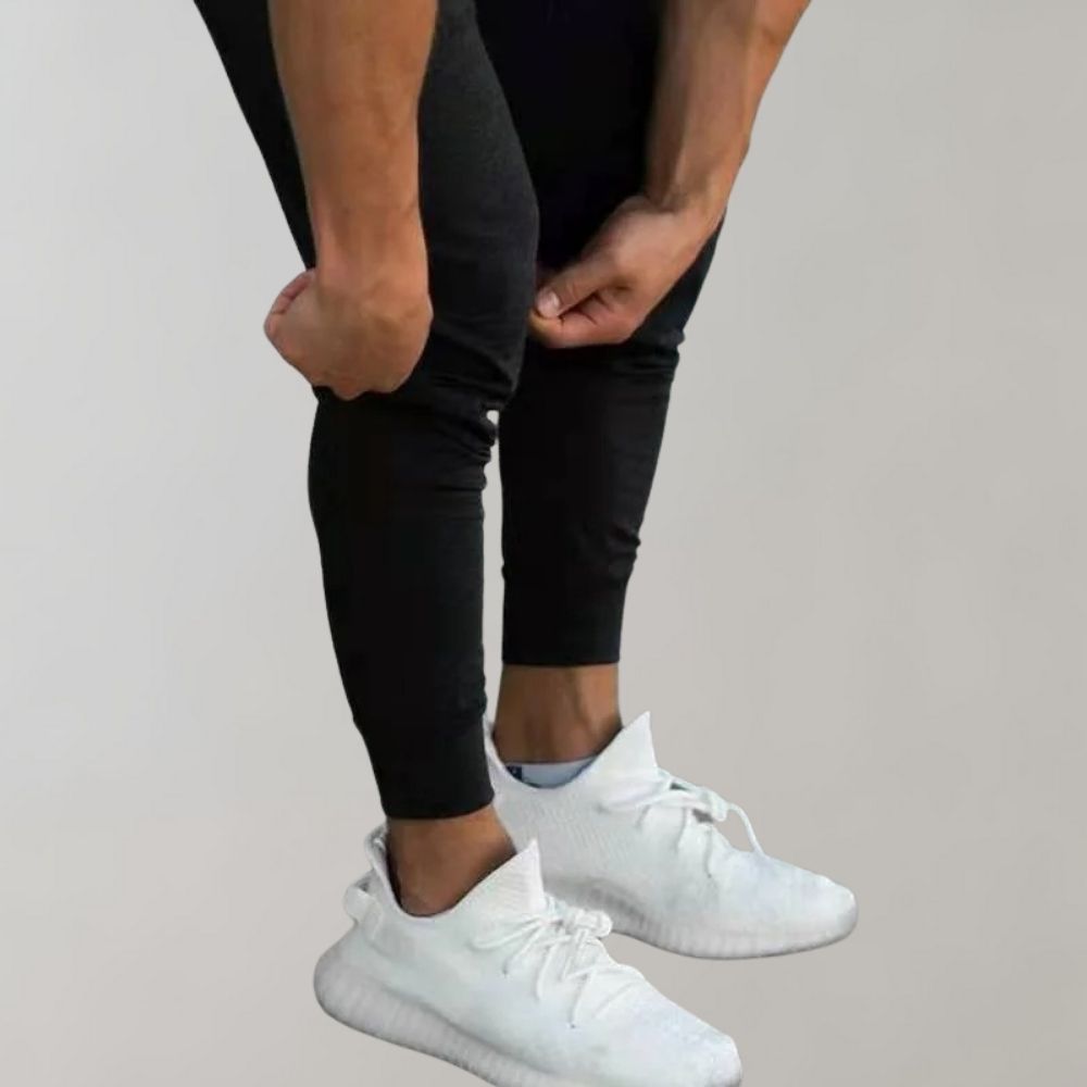 Kuku - Strakke joggingbroek voor mannen met een slim fit