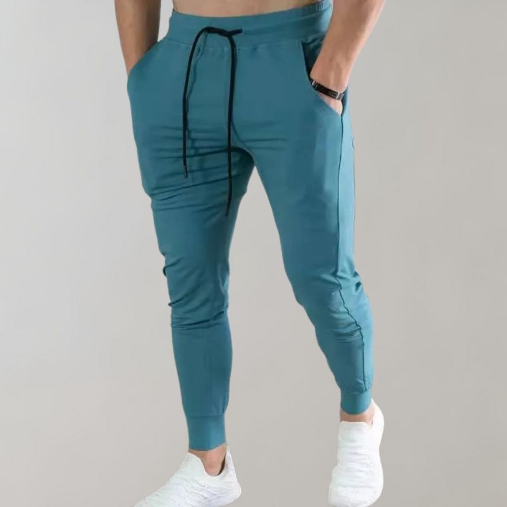 Kuku - Strakke joggingbroek voor mannen met een slim fit