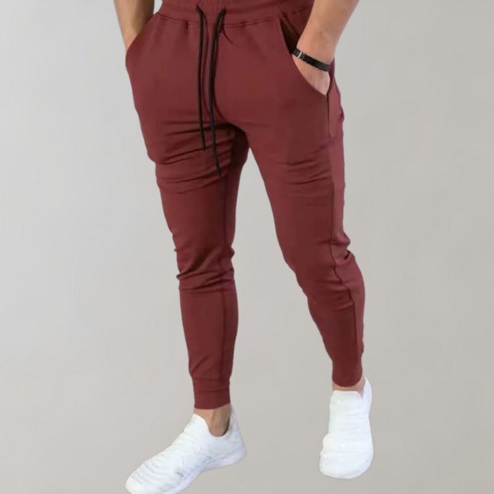 Kuku - Strakke joggingbroek voor mannen met een slim fit