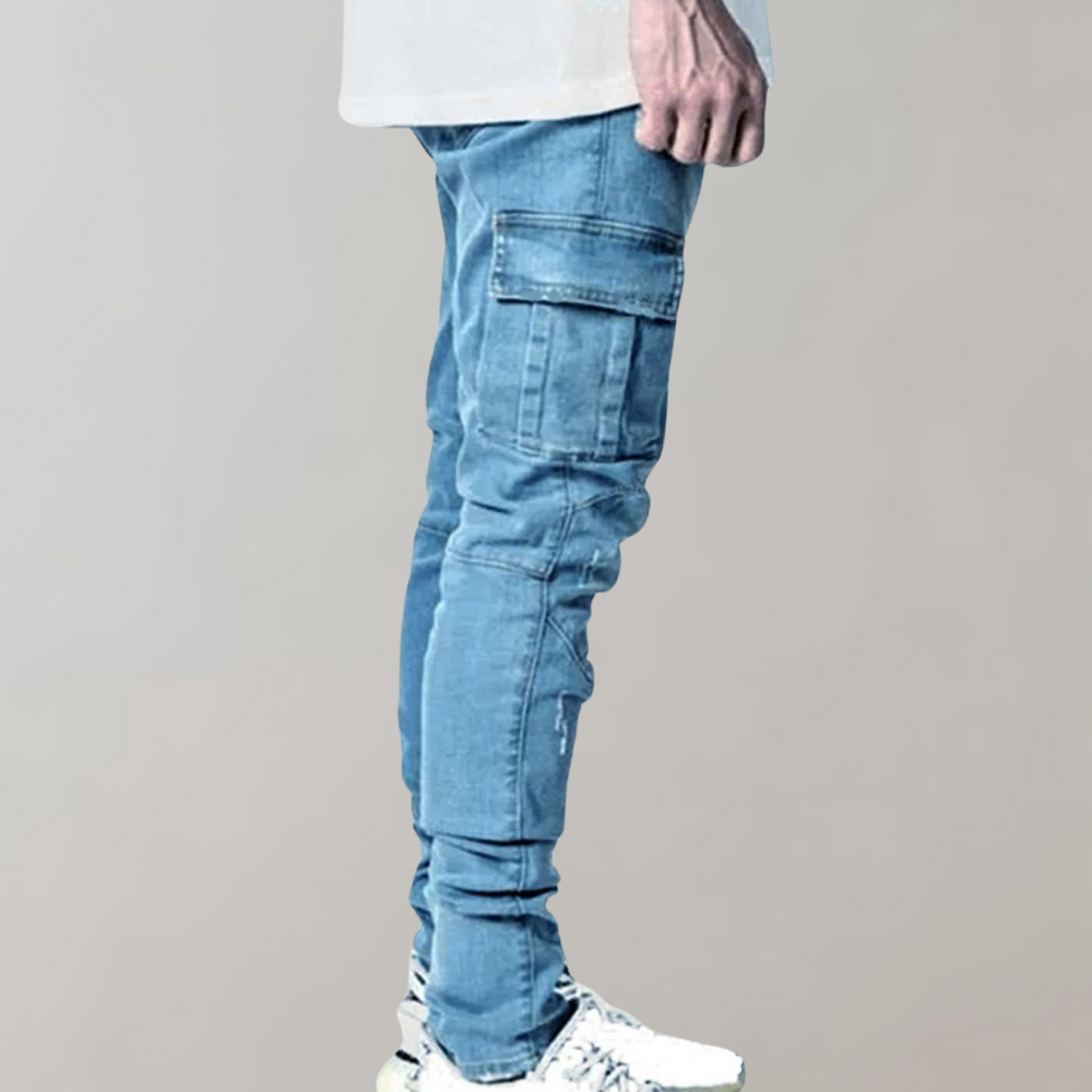 Felix - Super rekbare casual herenjeans met ultrastretch