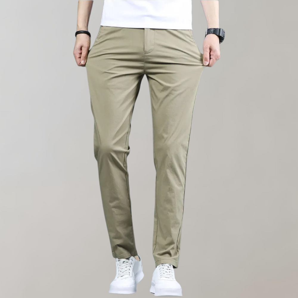 Noble - Chino broek met stretch taille