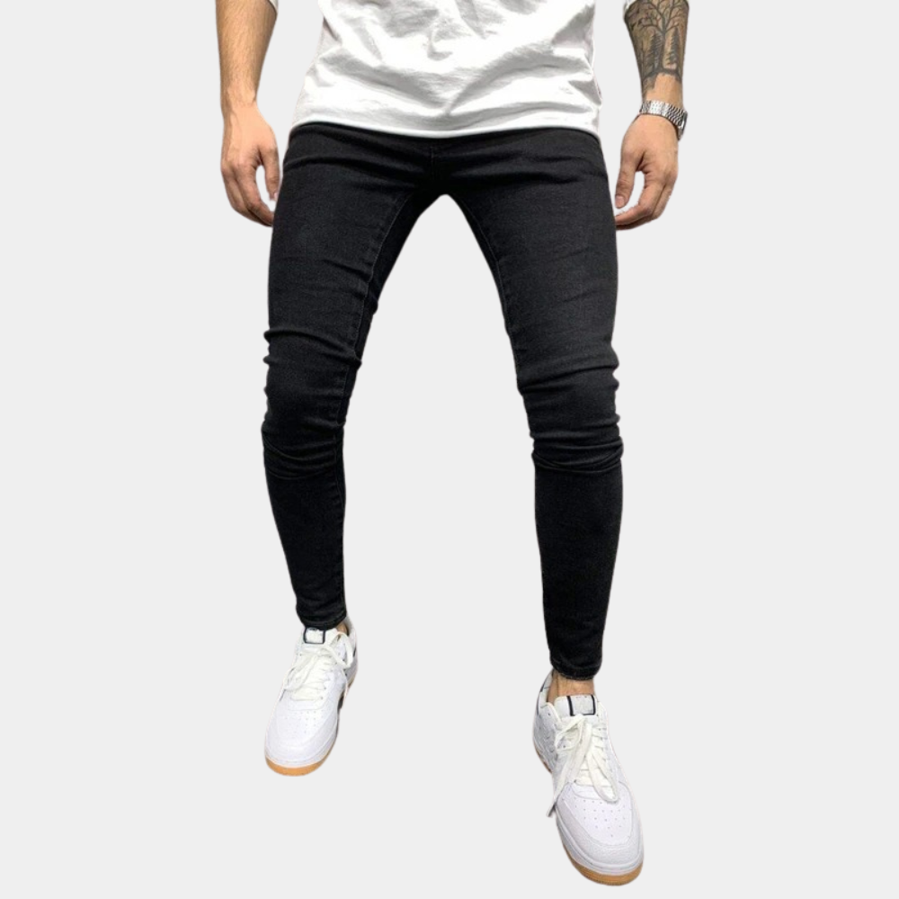 Darren - Klassieke slim fit herenbroek