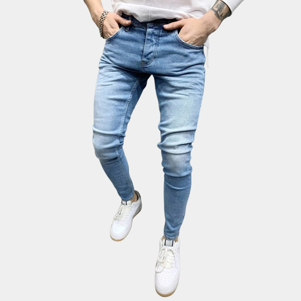 Darren - Klassieke slim fit herenbroek