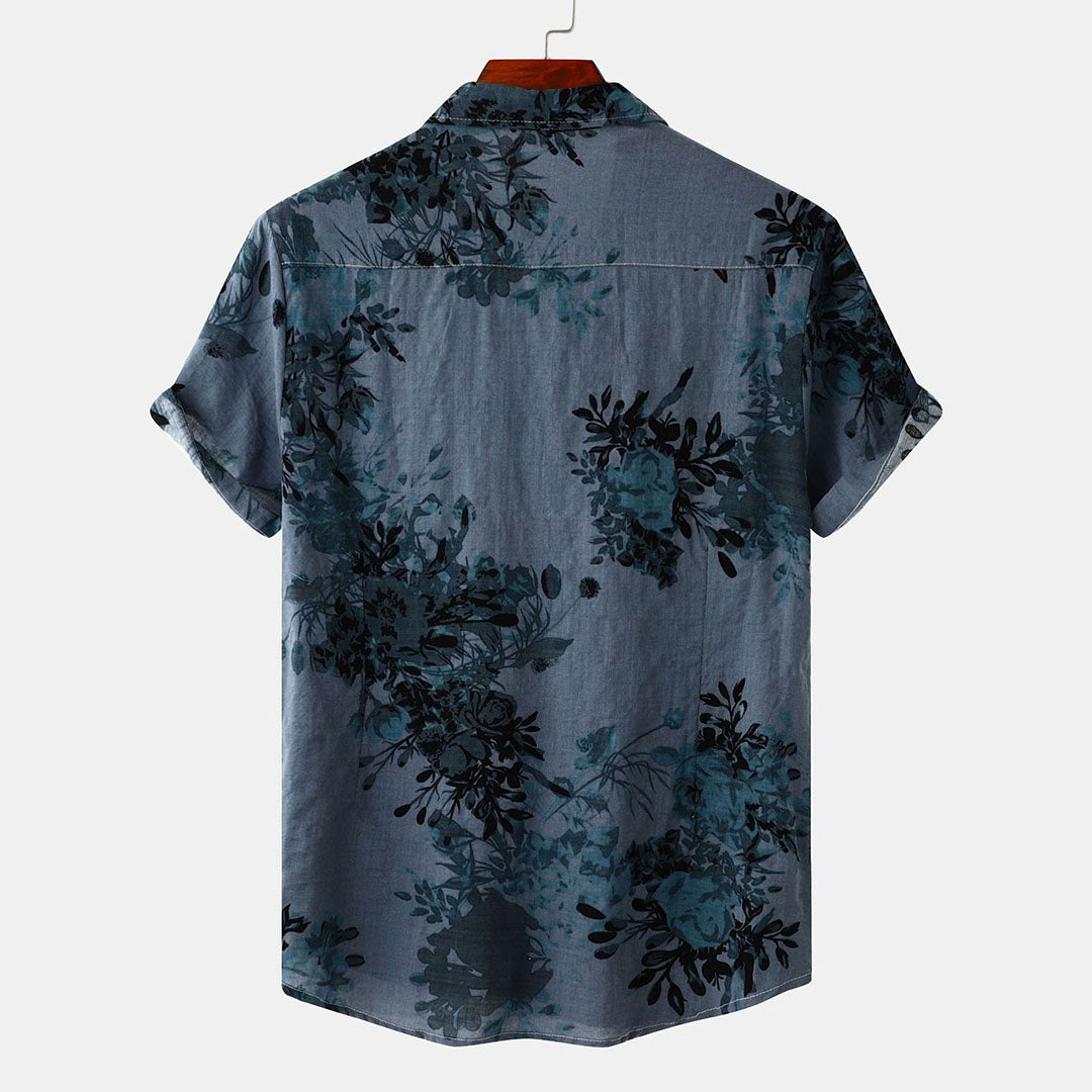 BLOEM - Gedessineerd shirt voor mannen