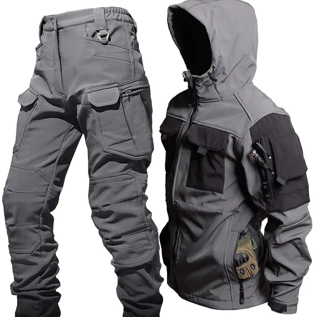 Louis - Set van een hooded jas en cargo broek