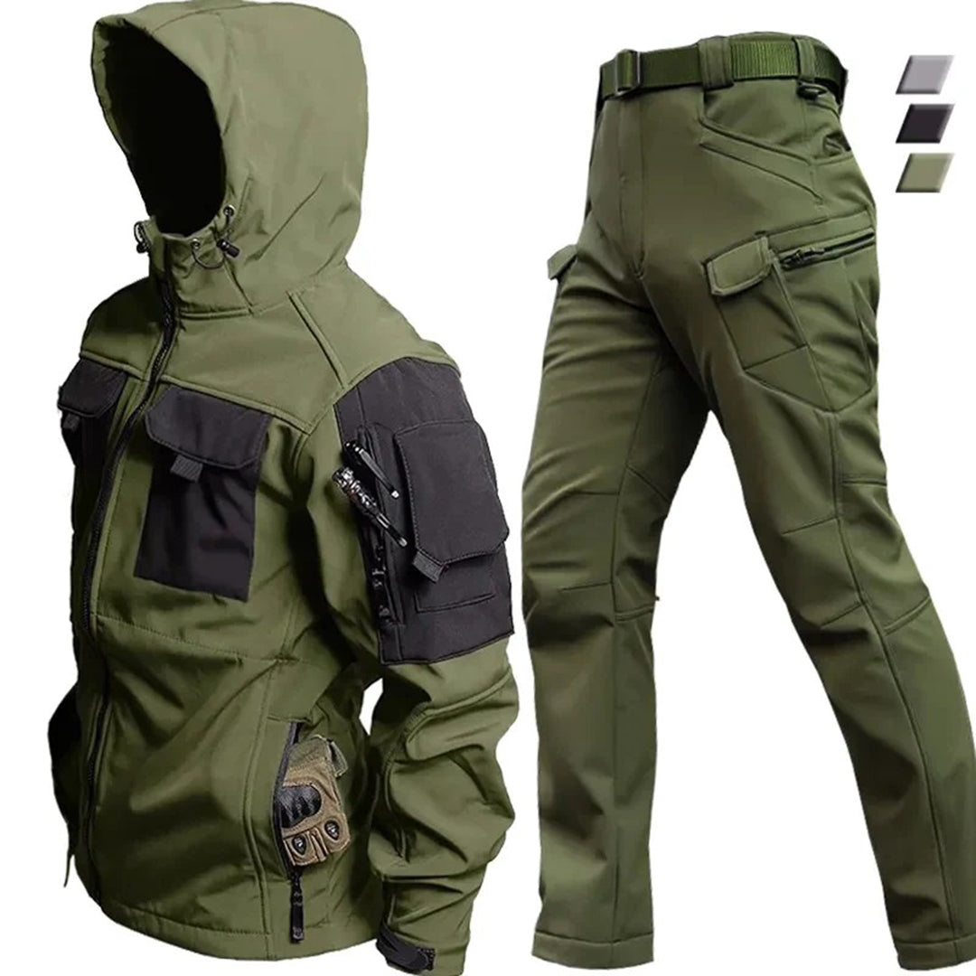 Louis - Set van een hooded jas en cargo broek