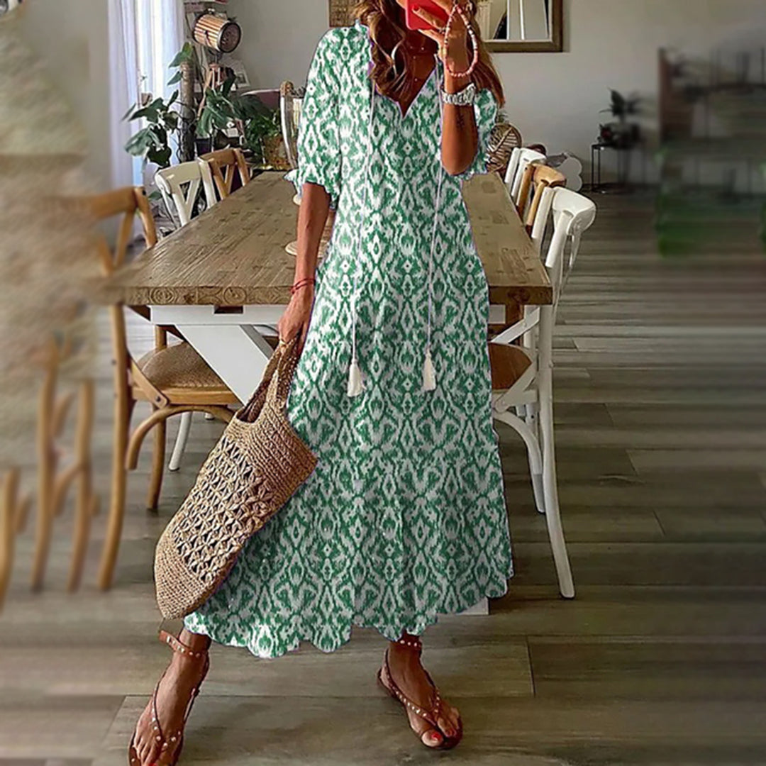 MARIEKE - Boho maxi jurk