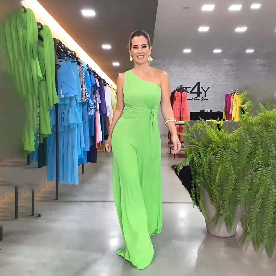 MARIE - Stijlvolle jumpsuit met één schouder