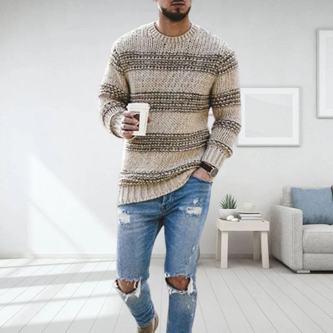 Nordic Knit - Robuuste Noorse trui voor mannen