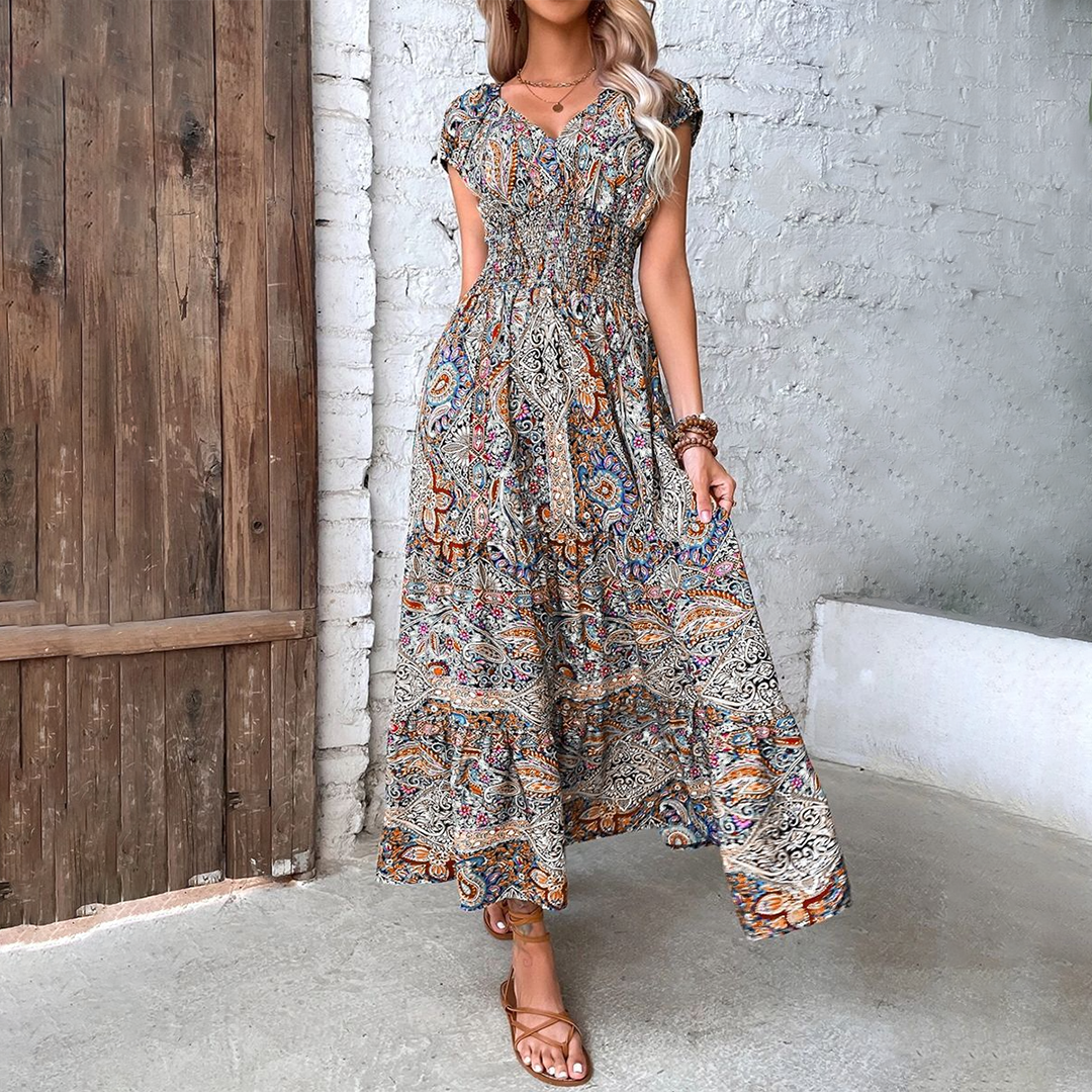 LISA - Hippe boho jurk