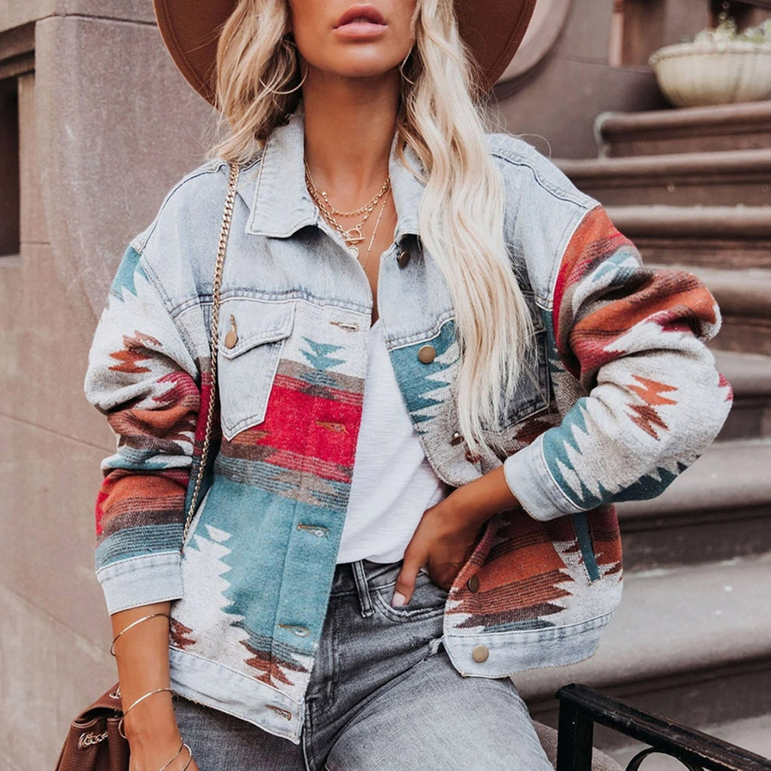 Eva - Retro denim jack