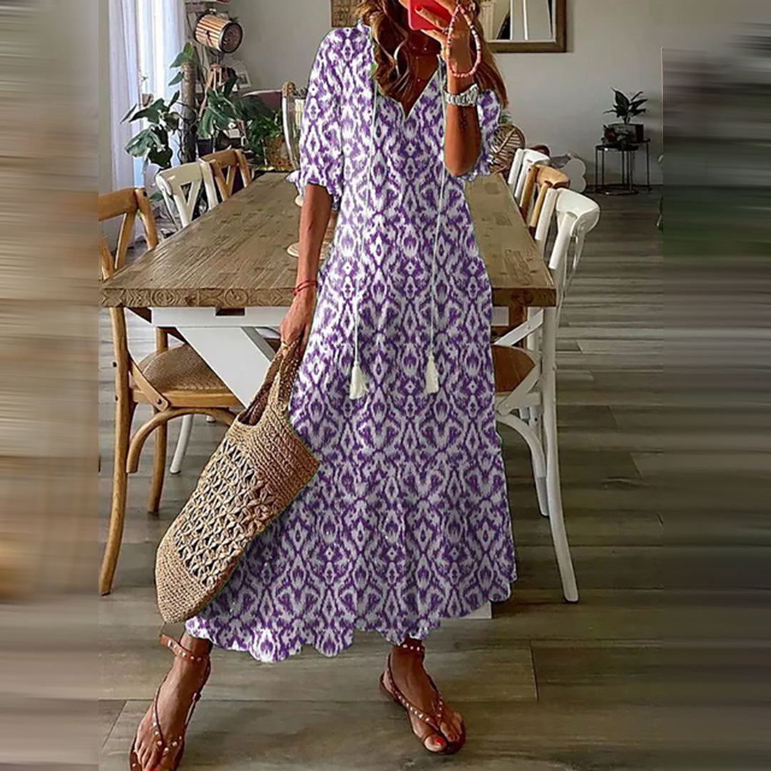 MARIEKE - Boho maxi jurk