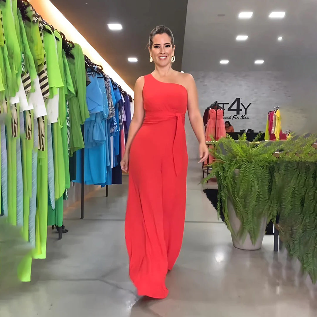 MARIE - Stijlvolle jumpsuit met één schouder