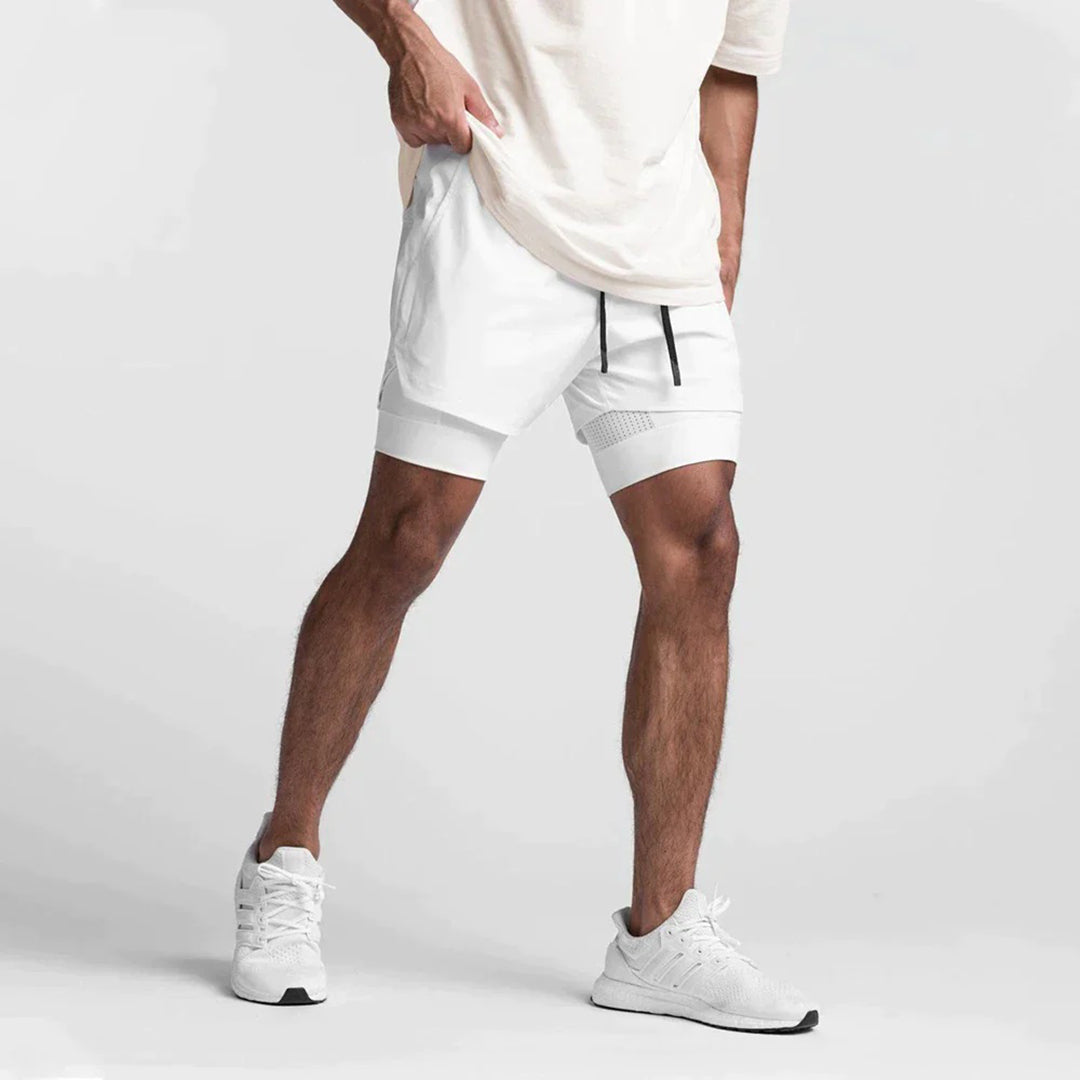 LUXO - Comfortabele sportshorts